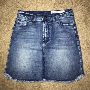 Blue jean skirt
